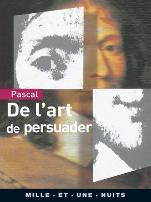 cover image of De l'art de persuader